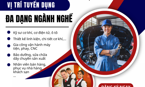 Vị trí tuyển dụng chương trình kỹ sư Nhật Bản